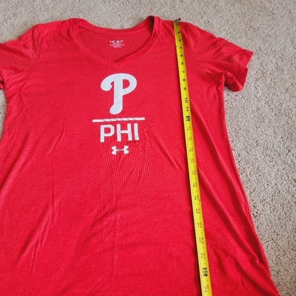 Under Armour Philadelphia Phillies T Shirt M - Picture 6 of 10